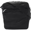 Prada Pre-Owned - Borsa a tracolla in tessuto con finiture in pelle Saffiano e zip 2013-2025 - unisex - nylon - Taglia unica - Nero