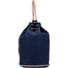 Hermès Pre-Owned - Zaino Polochon Mimile in tela Toile 1990-2015 - unisex - pelle di vitello/tela - Taglia unica - Blu