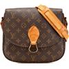 Louis Vuitton Pre-Owned - Borsa a tracolla Saint Cloud GM con monogramma 2001 - Donna - pelle/tela - Taglia unica - Marrone