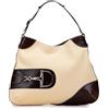 Gucci Pre-Owned - Borsa passepartout Hasler in rafia GG 2000-2015 - Donna - rafia/cotone e paglia - Taglia unica - Marrone