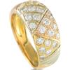 Van Cleef & Arpels Pre-Owned - Anello Geometric in oro giallo 18 carati con diamanti - Donna - oro giallo 18kt/diamanti - Taglia unica