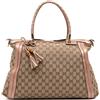 Gucci Pre-Owned - Borsa a tracolla Bella grande in tela GG 2016-2025 - Donna - pelle di vitello/tela - Taglia unica - Marrone