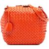 Bottega Veneta Pre-Owned - Borsa a tracolla Intrecciato Cube in nappa 2012-2025 - Donna - nappa - Taglia unica - Arancione