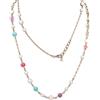 CHANEL Pre-Owned - Collana con perle e logo 2017 - Donna - pietre sintetiche/placcatura in oro - Taglia unica