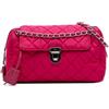 Prada Pre-Owned - Borsa a tracolla Impuntu in tessuto con catena 2013-2025 - Donna - nylon - Taglia unica - Rosa
