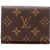 Louis Vuitton Pre-Owned - Portacarte Enveloppe Carte de Visite con monogramma 2000-2025 - unisex - tela - Taglia unica - Marrone