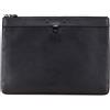 Louis Vuitton Pre-Owned - Clutch Shadow Discovery Pochette con monogramma 2019 - unisex - pelle di vitello - Taglia unica - Nero