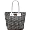 Fendi Pre-Owned - Borsa tote in tela con motivo Zucchino 2000-2010 - Donna - tela/pelle di vitello - Taglia unica - Nero