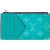 Louis Vuitton Pre-Owned - Portacarte Taigarama Coin 2020 - unisex - tela - Taglia unica - Blu