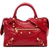 Balenciaga Pre-Owned - Borsa a tracolla Mini Motocross City Giant 21 in pelle di agnello 2015 - Donna - pelle di agnello - Taglia unica - Rosso
