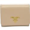 Prada Pre-Owned - Portafoglio tri-fold Vitello Move piccolo 2013-2025 - Donna - pelle di vitello - Taglia unica - Marrone