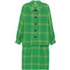 Saint Laurent Pre-Owned - Tailleur con gonna 1990-2000 - Donna - lana - Taglia unica - Verde