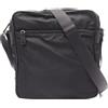 Prada Pre-Owned - Borsa a spalla in nylon anni 2000 - unisex - nylon/Pelle Saffiano - Taglia unica - Nero