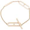 Hermès Pre-Owned - Bracciale Ever Chaine d'Ancre in oro rosa 18 carati con diamanti anni 2010 - Donna - oro rosa 18kt/diamanti - Taglia unica