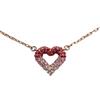 Louis Vuitton Pre-Owned - Collana placcata oro con pendente a cuore e cristalli 2015 - Donna - placcatura in oro - Taglia unica