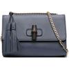 Gucci Pre-Owned - Borsa a tracolla Miss Bamboo media in pelle 2016-2025 - Donna - pelle di vitello - Taglia unica - Blu