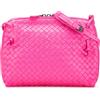 Bottega Veneta Pre-Owned - Borsa a tracolla con design Intrecciato Nodini media in nappa 2012-2025 - Donna - nappa - Taglia unica - Rosa