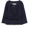 Christian Dior Pre-Owned - Giacca con cintura 2010 - Donna - seta/cotone - 36 - Blu