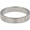 Cartier - Anello Love mini anni 2010 - unisex - platino - 53 - Argento