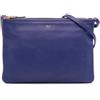 Celine Pre-Owned - Borsa a tracolla Trio grande in pelle di agnello 2014 - Donna - pelle di agnello - Taglia unica - Blu