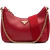 Prada Pre-Owned - Borsa a tracolla Re-Edition 2005 in pelle Saffiano 2019-2024 - Donna - pelle - Taglia unica - Rosso
