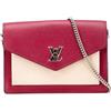 Louis Vuitton Pre-Owned - Borsa a tracolla MyLockMe Chain Pochette in pelle bicolore con catena 2018 - Donna - pelle di vitello - Taglia unica -