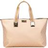 Gucci Pre-Owned - Borsa tote in tela GG con decorazione Web 2000-2015 - Donna - tela/pelle di vitello - Taglia unica - Oro