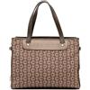 Celine Pre-Owned - Borsa tote C Macadam 2000 - Donna - tela/pelle di vitello - Taglia unica - Marrone