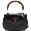 Gucci Pre-Owned - Borsa a spalla con manico in bambù 1970-1990 - Donna - pelle - Taglia unica - Nero