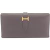 Hermès Pre-Owned - Portafoglio Bearn 2019 - Donna - pelle di vitello - Taglia unica - Rosso