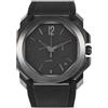 Bvlgari Pre-Owned - Octo L'Originale 41mm - Uomo - acciaio inossidabile/gomma - Taglia unica - Nero