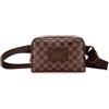 Louis Vuitton Pre-Owned - Marsupio Damier Ebene Brooklyn Bum Bag 2010 - unisex - tela - Taglia unica - Marrone