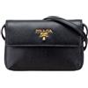 Prada Pre-Owned - Borsa a tracolla in pelle Saffiano 2000-2025 - Donna - pelle - Taglia unica - Nero