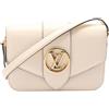 Louis Vuitton Pre-Owned - Borsa a tracolla LV Pont 9 Soft MM in pelle di vitello 2021-2025 - Donna - pelle di vitello - Taglia unica - Bianco