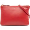 Celine Pre-Owned - Borsa a tracolla Trio piccola in pelle di agnello 2015 - Donna - pelle di agnello - Taglia unica - Rosso