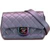 CHANEL Pre-Owned - Borsa a tracolla Double Carry piccola in pelle di capra iridescente con catena 2015-2016 - Donna - pelle di capra - Taglia unica -
