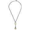 CHANEL Pre-Owned - Collana Eiffel Tower con perle sintetiche 2006 - Donna - placcatura in argento/perle/pietre sintetiche - Taglia unica
