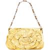 Saint Laurent Pre-Owned - Borsa a spalla Nadja Rose Petal in pelle metallizzata 2000-2012 - Donna - pelle di vitello/pelle - Taglia unica - Oro