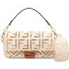 Fendi Pre-Owned - Borsa a tracolla Openwork Baguette ricamata in tela con motivo Zucca XX secolo - Donna - tela/pelle di vitello - Taglia unica -