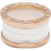 Bvlgari Pre-Owned - Anello B.zero1 in oro rosa 18 carati anni 2010 - unisex - ceramica/oro rosa 18kt - 51