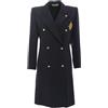 Saint Laurent Pre-Owned - Cappotto Sailor anni '80 - Donna - cotone - 42 - Blu