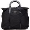 Prada Pre-Owned - Borsa tote convertibile in tessuto 2013-2025 - unisex - nylon - Taglia unica - Nero
