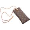 Louis Vuitton Pre-Owned - Custodia per occhiali con monogramma 2025 - Donna - PVC - Taglia unica - Marrone