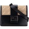 Fendi Pre-Owned - Borsa a tracolla Flat Baguette 2010-2025 - Donna - pelle di vitello/tela - Taglia unica - Marrone