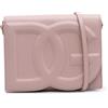 Dolce & Gabbana Pre-Owned - Borsa a tracolla in pelle con battente e logo DG 2021-2025 - Donna - pelle di vitello - Taglia unica - Rosa