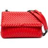 Bottega Veneta Pre-Owned - Borsa a spalla Olimpia Intrecciato piccola in nappa 2012-2025 - Donna - nappa - Taglia unica - Rosso