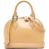 Louis Vuitton Pre-Owned - Borsa a tracolla Alma BB in pelle Vernis con monogramma 2013 - Donna - pelle - Taglia unica - Marrone