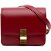 Celine Pre-Owned - Borsa a tracolla Classic Box piccola in pelle di vitello 2016 - Donna - pelle di vitello - Taglia unica - Rosso