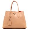 Prada Pre-Owned - Borsa a tracolla City Calf Double grande 2010-2025 - Donna - pelle di vitello - Taglia unica - Arancione
