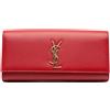 Saint Laurent Pre-Owned - Clutch Cassandre con monogramma Grain de Poudre 2014 - Donna - pelle di vitello - Taglia unica - Rosso